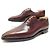 SCARPE CORTHAY RICHELIEU 4 garofani 8.5 42.5 PELLE PATINA + SCARPE Marrone