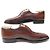 SCARPE CORTHAY RICHELIEU 4 garofani 8.5 42.5 PELLE PATINA + SCARPE Marrone - vista 2