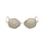 Autre Marque Bausch & Lomb Rimless Hexagon Sunglasses Grey Metal  ref.829802