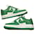Louis Vuitton Sneakers Green Leather  ref.829830