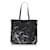 Burberry Doodle Reversible Canvas Tote Black Cloth  ref.829910