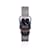 Fendi Acero inoxidable B. HEBILLA 3800 L reloj de pulsera de cuarzo esfera negra Plata  ref.830087
