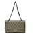 Beige Leather Chanel Medium Flap Bag  ref.831802