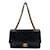 Chanel Medium Flap Bag aus schwarzem Leder  ref.831932