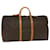 Louis Vuitton Keepall 60 Brown Cloth  ref.832777