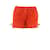 Maje shorts Orange Leather  ref.833023