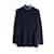 Dior Pre-Fall 15 Sequin Knit Peplum Top Navy blue Wool  ref.833121