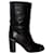 Chanel Boots Chocolate Leather  ref.833133