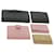 CHANEL Porta-chaves Carteira de Couro 5Definir Black Pink bege CC Auth 37420 Preto Rosa  ref.833181