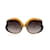 Christian Dior Vintage Orange Acetate Oversize 2143 Sunglasses 55/15  ref.833304