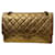 Chanel 2.55 metaic gold Golden Gold-plated  ref.470979