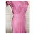 MANOUSH WILD SILK SPIRIT DESSOUS KLEID T38/40 Pink - Ansicht 14