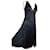 AMANDA WAKELEY DESIGNER CORSETTED SILK DRESS T UK 12 OR T 38/40 Black  ref.833320