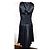 AMANDA WAKELEY DESIGNER KORSETTTES SEIDENKLEID T UK 12 ODER T 38/40 Schwarz - Ansicht 2