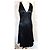 AMANDA WAKELEY DESIGNER KORSETTTES SEIDENKLEID T UK 12 ODER T 38/40 Schwarz - Ansicht 3