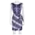 Diane Von Furstenberg DvF New Della Vestido justo envelope de seda Azul Multicor  ref.833719