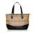 Burberry Nova Check Handbag Beige Cloth  ref.834008