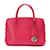 Dior Leather Open Bar Tote Leather Tote Bag in Great Condition Pink  ref.834110