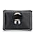 Fendi Saffiano Leather Karlito Clutch Bag 7N0078 Black Pony-style calfskin  ref.834319