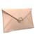 F Is Fendi Leather Envelope Clutch 8N0151 Pink Pony-style calfskin  ref.834458