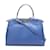 Fendi Leather Peekaboo Handbag 8BN226 Blue Pony-style calfskin  ref.834623