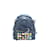 Fendi Studded Backpack Style Leather Crossbody Bag Blue Pony-style calfskin  ref.834722
