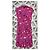 Vestido estampado Des Petits Hauts de viscosa morado fucsia Púrpura - vista 4