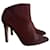 Pura Lopez pony-style calf leather boots Dark red Pony-style calfskin  ref.834834