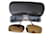 Vintage y nuevas - Gafas retro CHANEL con 2 juegos de lentes. Plata Azul Dorado Gris Metálico Gris antracita Bronce Caramelo Azul oscuro Acero Metal Vidrio Acetato  ref.834867