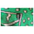 Sciarpa Givenchy in seta e lana nera beige verde Nero  - vista 4