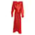 robe Rejina Pyo Elise Polyester Rouge  ref.835149