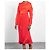 Vestido Rejina Pyo Elisa Roja - vista 2