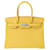 Hermès HERMES BIRKIN 30 Yellow Leather  ref.835191