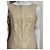 Alberta Ferretti Kleid aus Wollmischung mit Metallic-Schimmer Beige Golden - Ansicht 2
