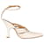 Vivienne Westwood Sling Back Heels with Straps White Cream Leather  ref.835813