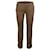 Louis Vuitton Jeans with Black Stripe Brown Cotton  ref.835816