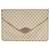 Toile Monogram Gucci A4 Porte-documents Pochette Cuir Beige  ref.835827
