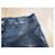 Micro shorts Chanel neri in cotone Nero  - vista 4