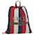 GUCCI Web Sherry Line Backpack Canvas Tricolor Red Blue Green 473872 Auth am3970 Cloth  ref.836403