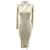 Autre Marque NON SIGNE / UNSIGNED  Dresses T.fr 34 Viscose Cream  ref.836825