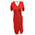 Autre Marque ALEXANDRA GOLOVANOFF TRICOTS  Dresses T.fr 36 cotton Orange  ref.836970
