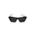 Óculos de sol ALEXANDER MCQUEEN T.  plástico Preto  ref.837072