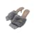 GIANVITO ROSSI  Sandals T.eu 37 cloth Grey  ref.837119