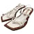 ZIMMERMANN Sandalias T.UE 38 cuero Blanco  ref.837153