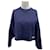 Autre Marque ROTATE  Knitwear T.International S Cotton Navy blue  ref.837227