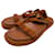 KHAITE  Sandals T.eu 37 Suede Camel  ref.837546