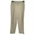 Autre Marque Pantalon LOW CLASSIC T.International M Laine Écru  ref.837634