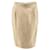 YVES SAINT LAURENT  Skirts T.fr 42 Linen Beige  ref.837670