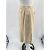YVES SAINT LAURENT Faldas T.fr 42 lino Beige - vista 3