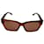 JIMMY CHOO  Sunglasses T.  plastic Brown  ref.837701